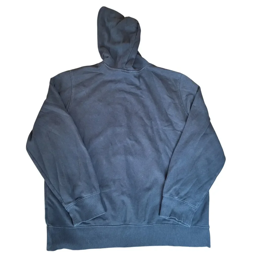 The North Face Men's Half Dome Pullover Hoodie Black Fleece Sweatshirt EUC - XL